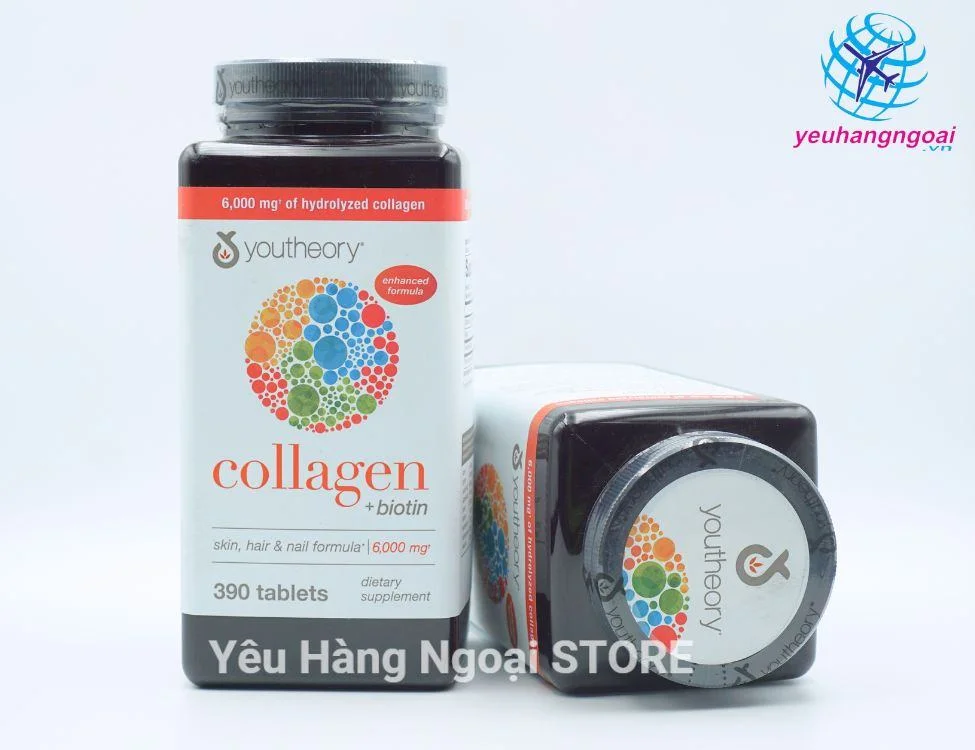 Collagen Youtheory 390 Viên Collagen Youtheory 390 Tablets 1