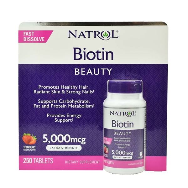 Biotin 5000 Mcg Fast Dissolve 250v