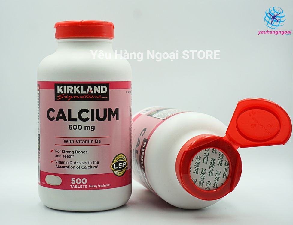 Thuốc Calcium 600Mg D3 Kirkland Thuốc Calcium 600Mg D3 Kirkland