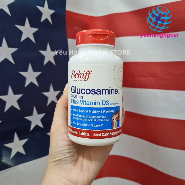 Glucosamine 2000mg Plus Vitamin D3 150 Coated Tablets