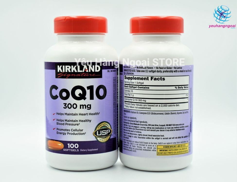 Thuốc Coq10 300mg Kirkland Của Mỹ Vien-uong-CoQ10-300mg-Kirkland-Cua-My