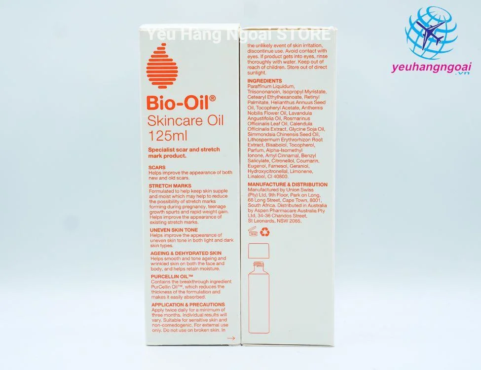 Bio Oil Skincare Oil 125ml cua Uc