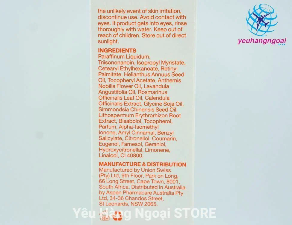 Bio Oil Skincare Oil 125ml cua Uc