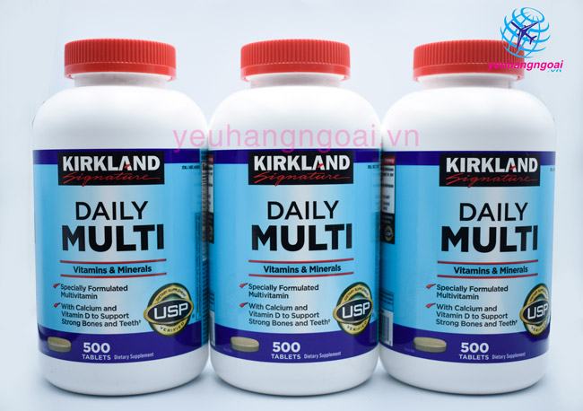 Daily Multi – Kirkland 500 Viên