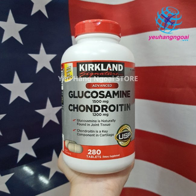 Glucosamine 1500mg Chondroitin 1200mg 280 Tablets