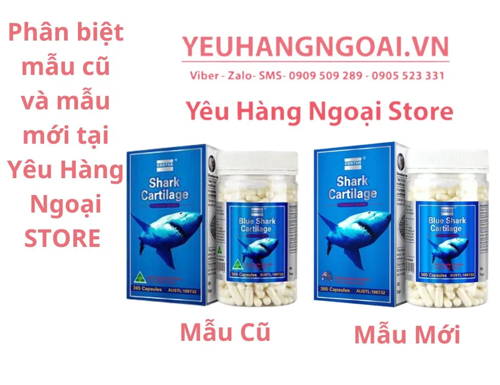 Sụn Cá Mập Úc 365 Viên