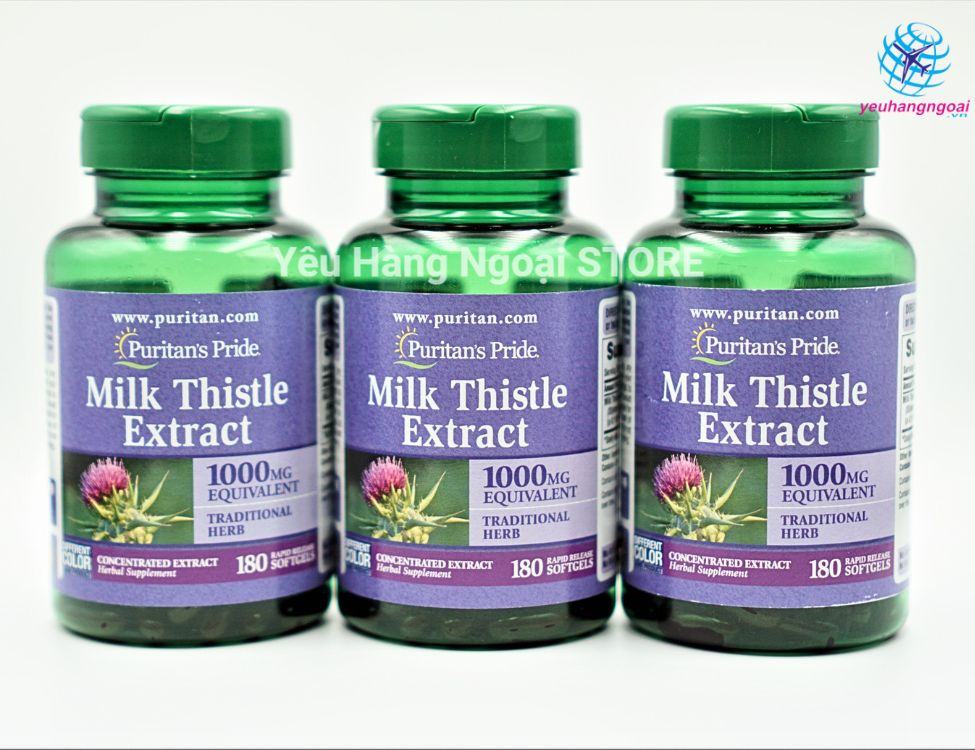 Thuoc Milk Thistle 1000mg Extract