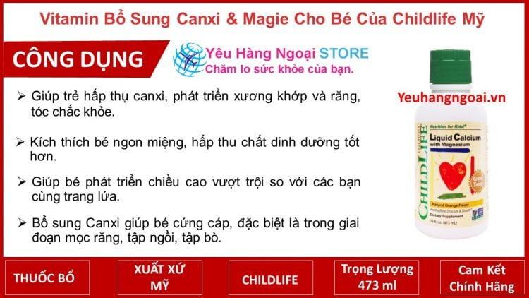 Vitamin Bo Sung Canxi Magie Cho Be 473Ml Vitamin Bo Sung Canxi Magie Cho Be 473Ml