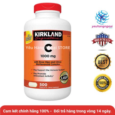 Vitamin C 1000mg Kirkland 1