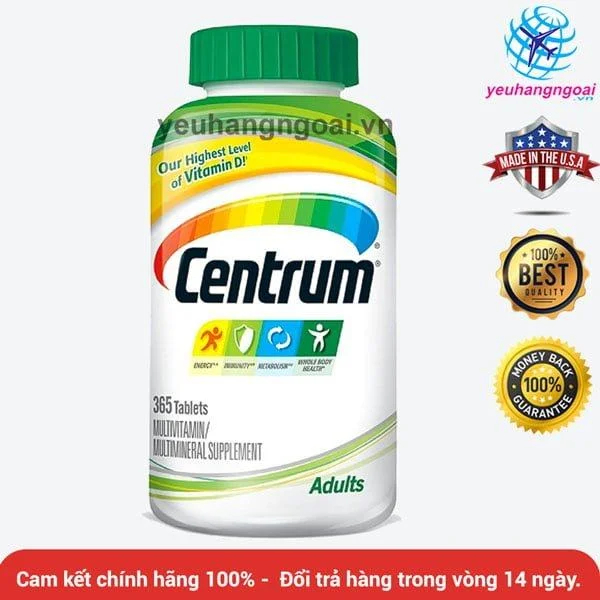 centrum adults 365 tablets
