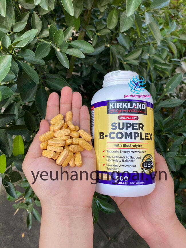 Hình Thật Viên Uống Bổ Sung Vitamin Tổng Hợp Super B Complex