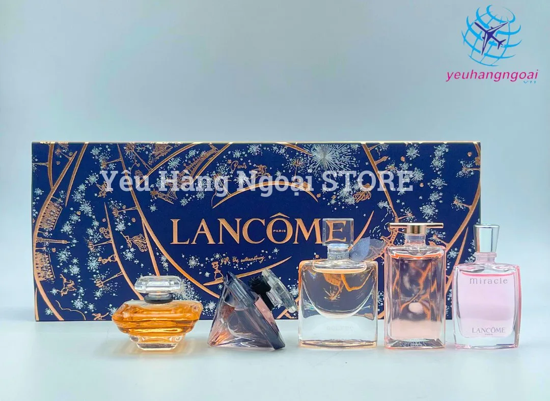 Bộ 5 Lọ Nước Hoa Mini Lancome Của Pháp Eau De Parfum ( Mẫu Mới Nhất 2024 ). 2 Set Nước Hoa Mini (3)