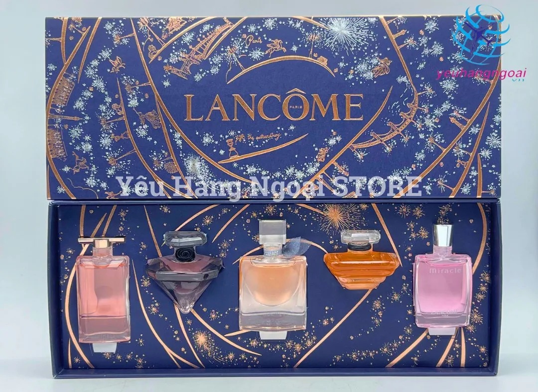 Bộ 5 Lọ Nước Hoa Mini Lancome Của Pháp Eau De Parfum ( Mẫu Mới Nhất 2024 ). 1 Set Nước Hoa Mini (4)