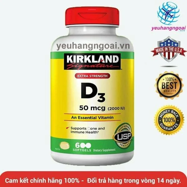 Vitamin D3 2000 Iu Kirkland