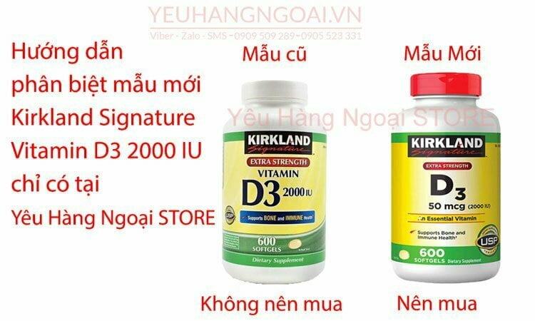 Vitamin D3 2000Iu Mau Moi Nhat 1