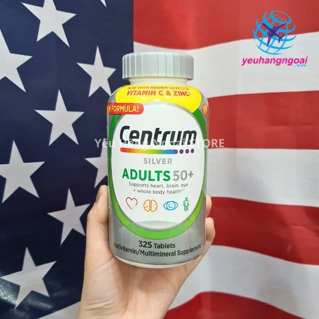 Centrum Silver Adults 50+ 325 Tablets