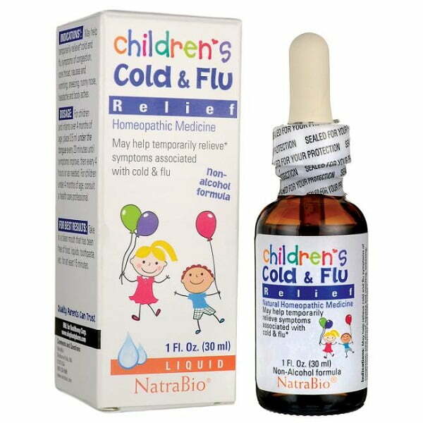 Siro Trị Cảm Cúm Children'S Cold &Amp; Flu Relief 30Ml