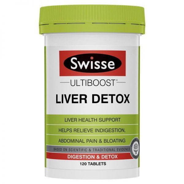 Viên Uống Bổ Gan Và Giải độc Swisse Liver Detox 120v