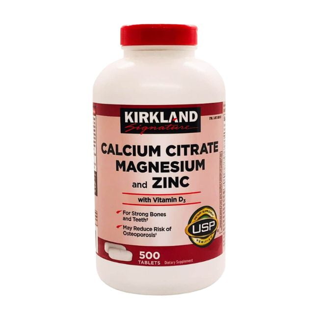 Calcium Citrate Magnesium And Zinc With Vitamin D3 1 2