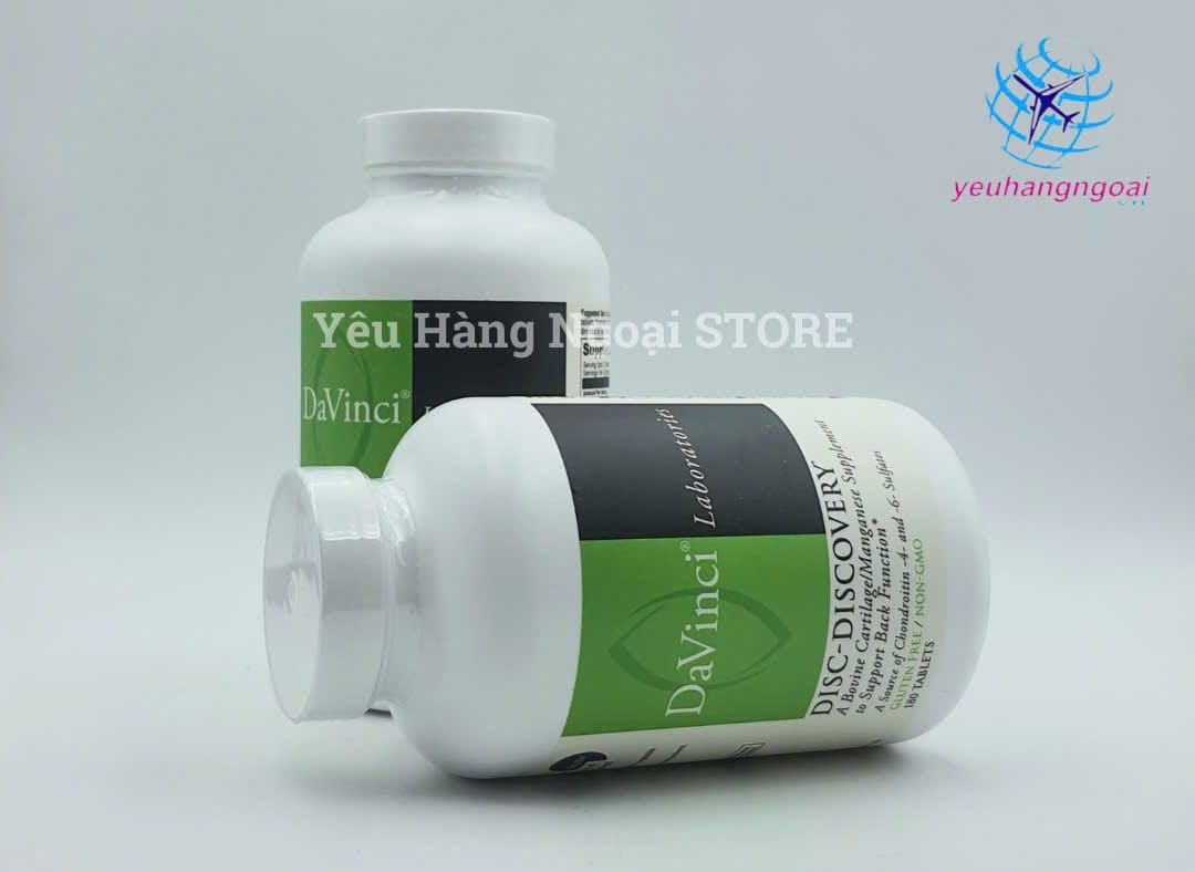 Viên Uống Hỗ Trợ Điều Trị Thoát Vị Đĩa Đệm DaVinci Laboratories Disc-Discovery 180 Viên Của Mỹ. 4 Z6759153340206 Aca1e28d66b3a90972bfee79784d79ea