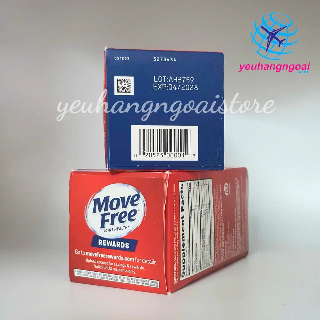 Viên Uống Move Free Total Joint Health 200 Viên Của Mỹ. 9 Z7049261967777 605f7d389239d10227c1145f214d5acc