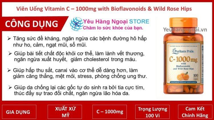 Cong Dung Vitamin C 1000mg