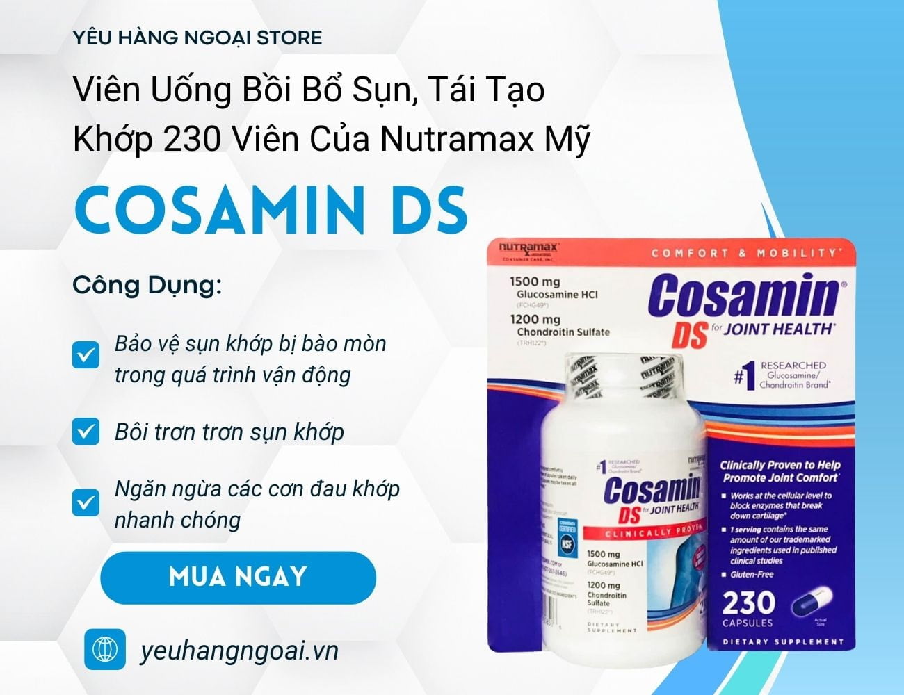 Cosamin Ds Joint Health Thuoc Cosamin DS For Joint Health