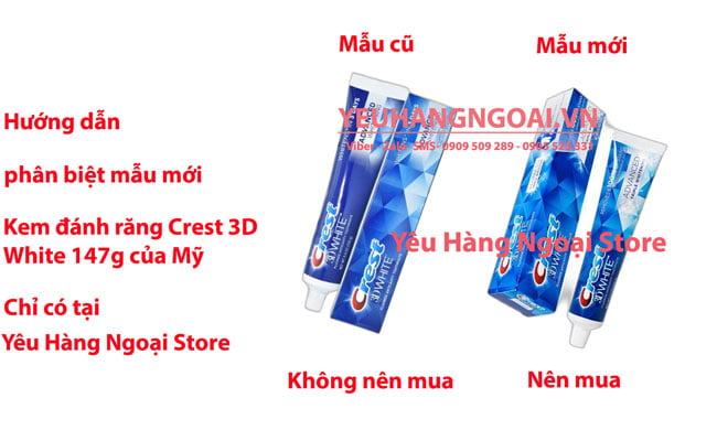 Mau Cu Mau Moi Kem Danh Rang Crest 3D