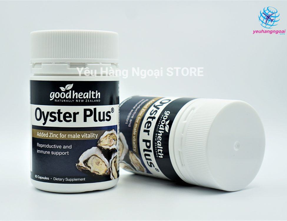 Tinh Chat Hau Bien Oyster Plus Zinc 60 Vien Tinh Chat Hau Bien Oyster Plus Zinc 60 Vien