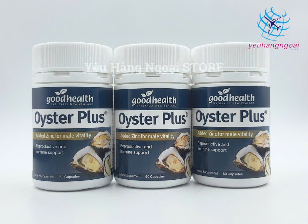 Viên Uống Tinh Chất Hàu Biển Oyster Plus 60 Viên Của New Zealand. 1 Z6694508394150 561312140ace2ee24e1341065fd9e6b6