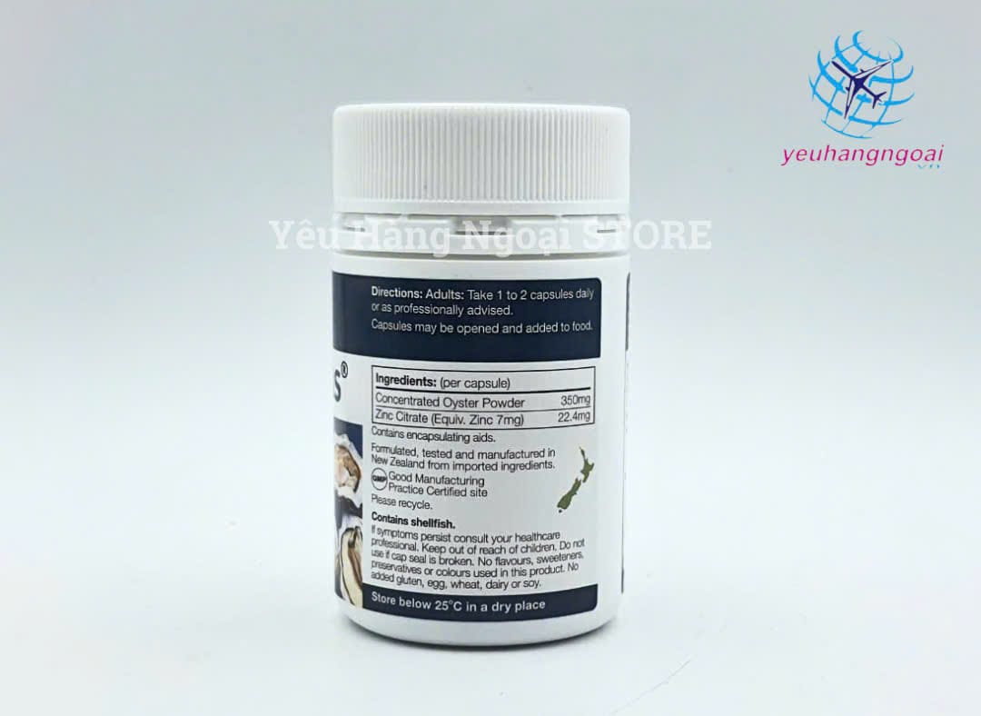 Viên Uống Tinh Chất Hàu Biển Oyster Plus 60 Viên Của New Zealand. 3 Z6694508491835 93794c945ab784bc1b57efdd511e80d9
