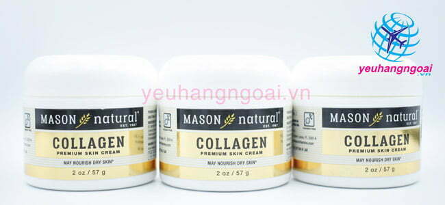 Kem Dưỡng Da, Chống Lão Hóa Collagen Beauty Mason Natural 57G Của Mỹ 3 Kem Duong Da Chong Lao Hoa Collagen Beauty Mason Natural 57G