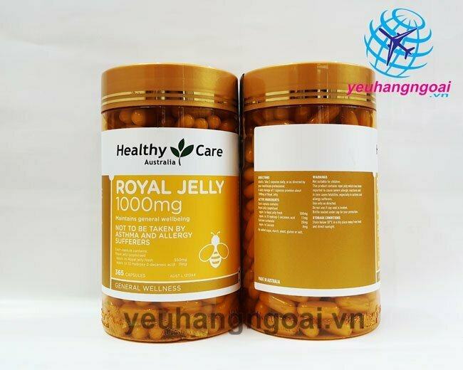 Sua Ong Chua Healthy Care Royal Jelly 1000mg