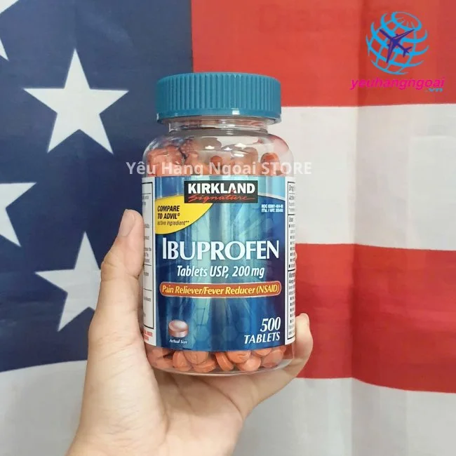 Ibuprofen 200mg 500 Viên