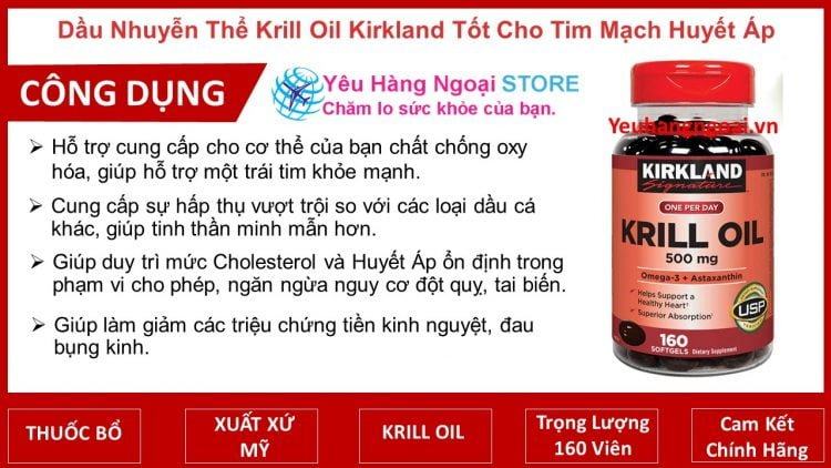 Dau Nhuyen The Dau Tom Krill Oil Kirkland Tot Cho Tim Mach Dau Nhuyen The Dau Tom Krill Oil Kirkland Tot Cho Tim Mach