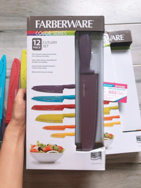 Set 6 dao làm bếp hãng Farberware USA