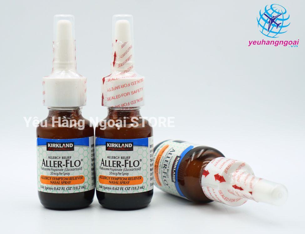 Xịt Trị Viêm Xoang Aller Flo 18.2ML Của Mỹ thuoc xit mui aller flo