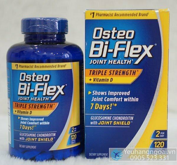 Osteo Bi Flex Triple Strength vitamin D 120 vien