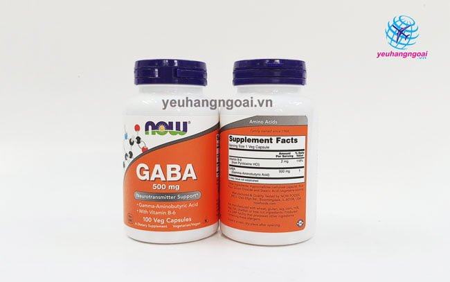 Vien Uong Giam Cang Thang Bo Nao Now Gaba 500Mg 100 Vien Vien Uong Giam Cang Thang Bo Nao Now Gaba 500Mg 100 Vien