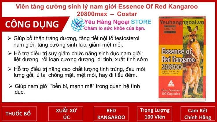 Essence Of Red Kangaroo 20800Max – Costar