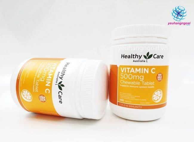 Vitamin C 500mg Healthy Care 500 Vien Vitamin C 500mg Healthy Care 500 Vien
