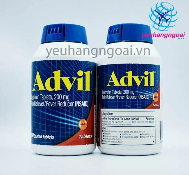 Vien Giam Dau Ha Sot Advil 200mg 360 Vien Vien Giam Dau Ha Sot Advil 200mg 360 Vien