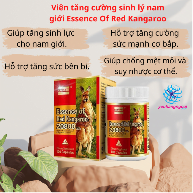 Review Essence Of Red Kangaroo thật sự có tốt như lời đồn hay không? 9 Công dụng của Essence Of Red Kangaroo