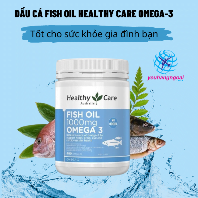 review dầu cá healthy care