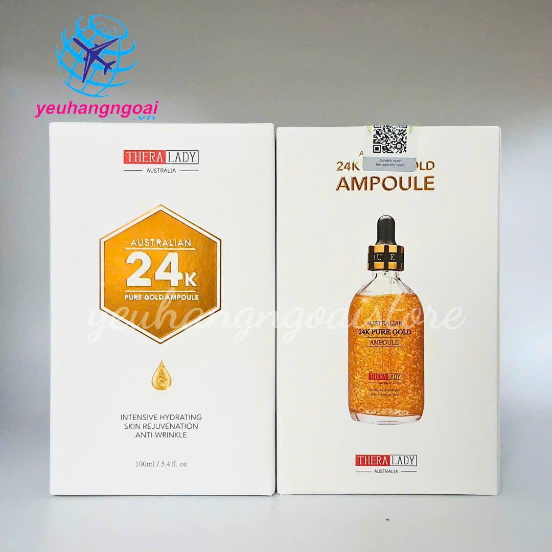 Serum Tinh Chất Vàng 24K Australian Pure Gold Ampoule 100ml Của Thera Lady Úc. 1 Z7038422790801 2172f2c0b10285d5da8fba56709a8ab2