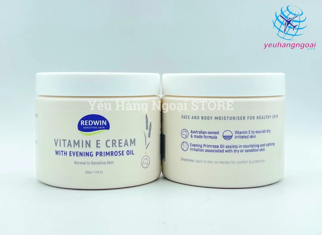Kem Dưỡng Da Mềm Mịn Vitamin E Cream 330G Của Úc. 3 Kem Dưỡng Vitamin E 330g Mẫu Mới (2)