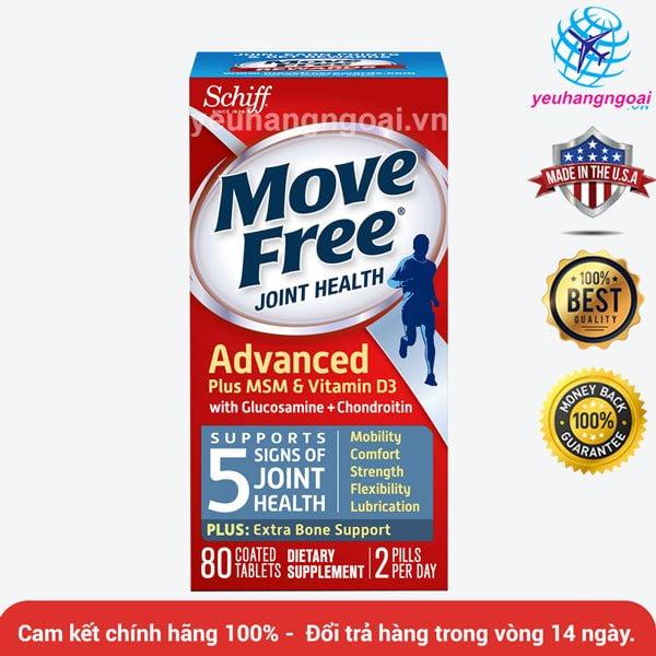 Move Free Advanced Plus Msm & Vitamin D3 Glucosamine Chondroitin