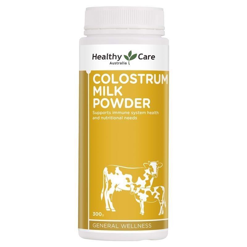 Sữa Bò Non Healthy Care Colostrum Milk Powder 300G Của Úc