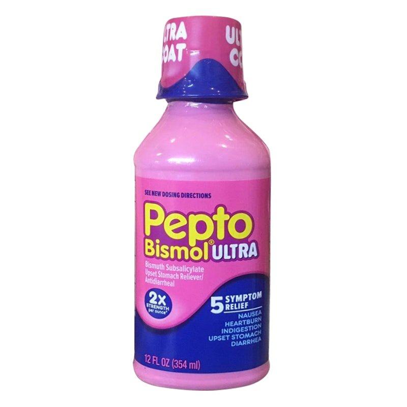 Pepto Bismol Ultra 354Ml – Sirô Hỗ Trợ Điều Trị Tiêu Hoá Dạ Dày Của Mỹ