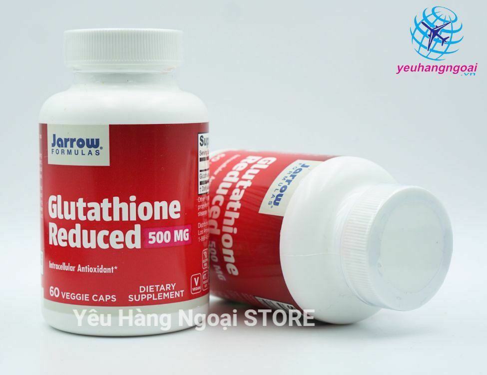 Glutathione 500mg Reduced Jarrow 1